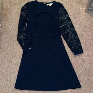 Fit & Flare Lace Dress | Loft